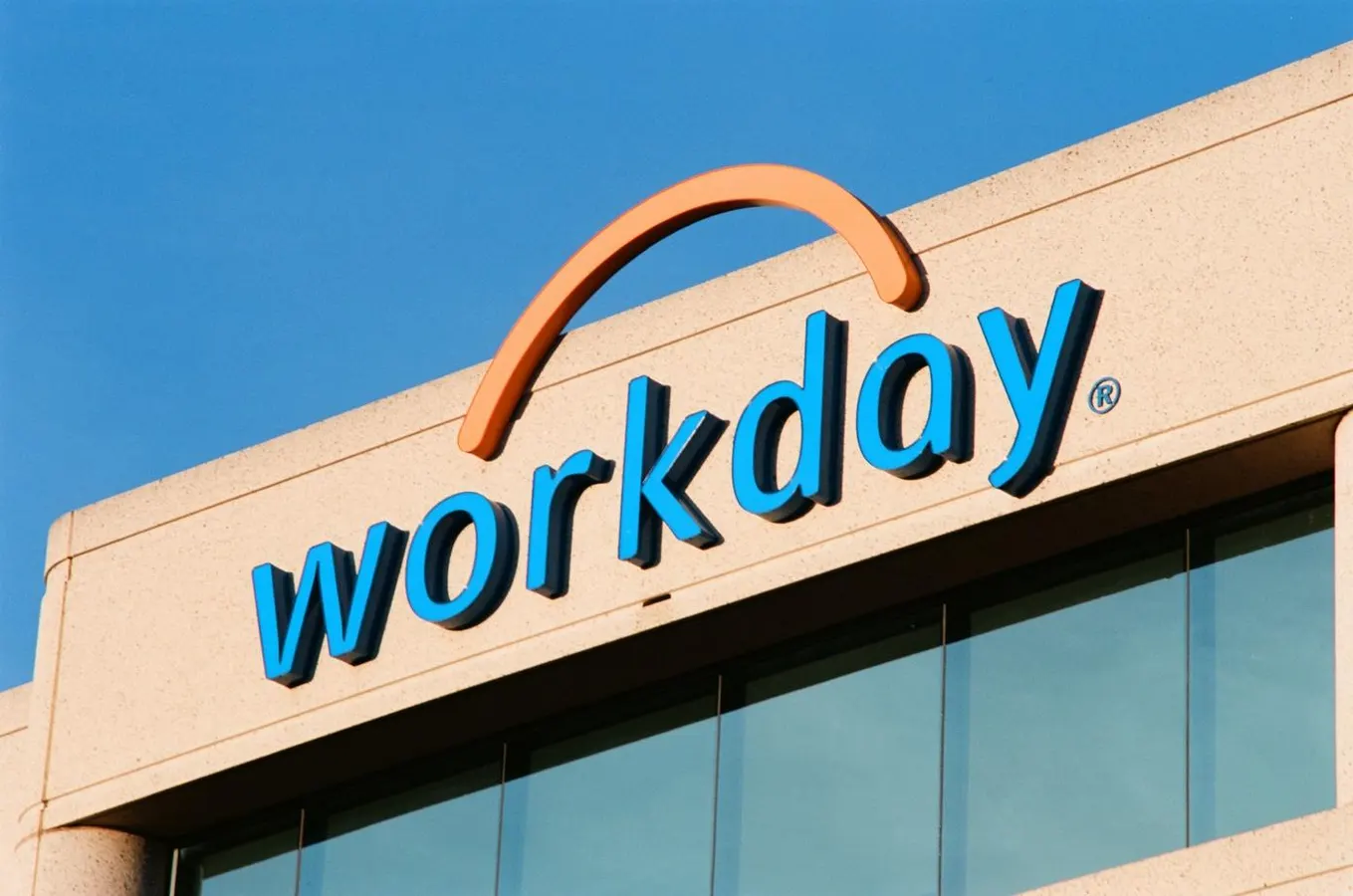 Workday Logo on Office Building